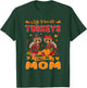 My Favorite Turkeys Call Me Mom Cute Family Thanksgiving T-Shirt - T-Shirt | Forest