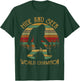 Retro Vintage Bigfoot Yeti Sasquatch Hide And Seek Shirt T-Shirt - T-Shirt | Forest