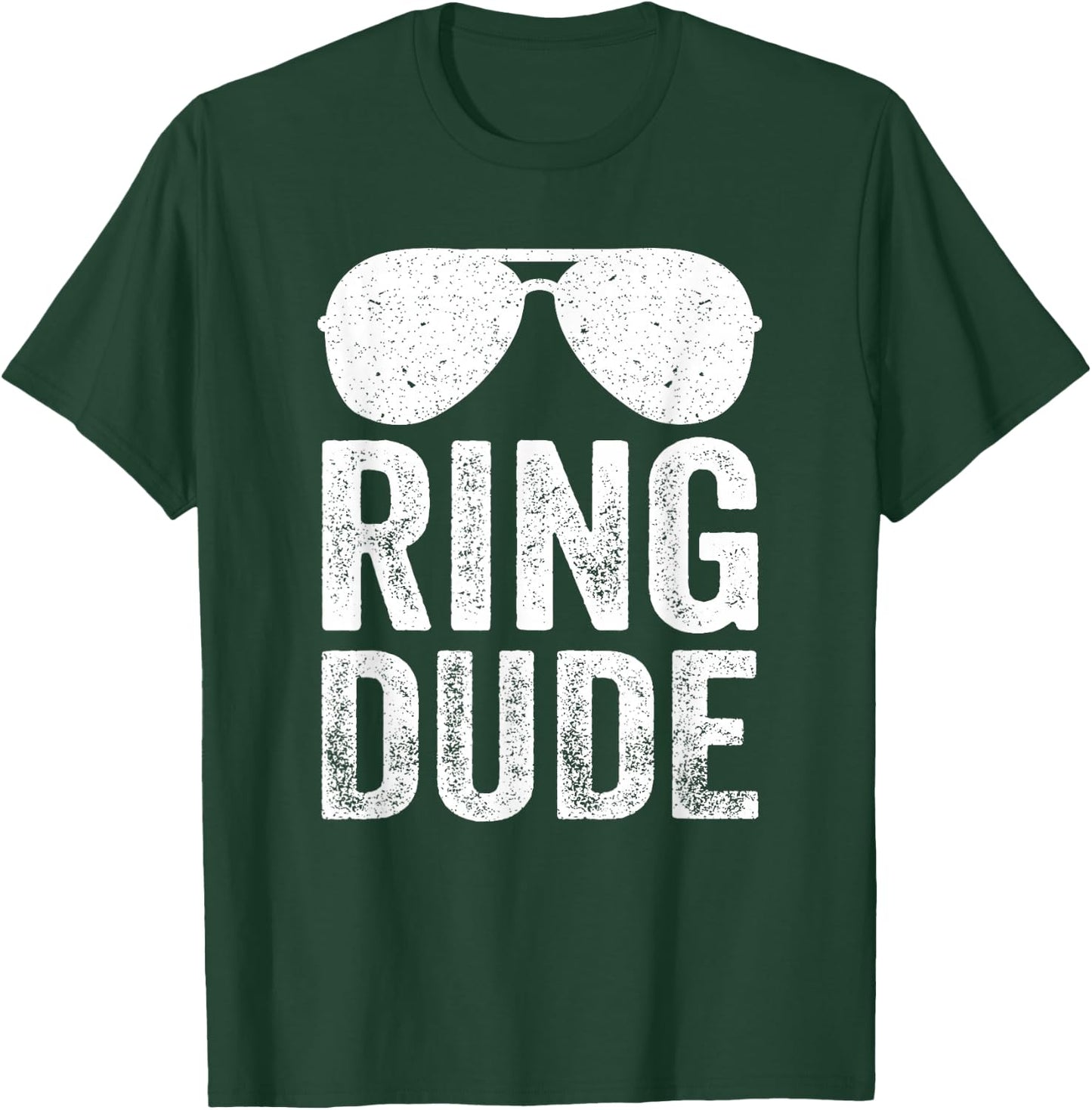 Cute Boy's Ring Dude Bearer Funny Wedding T-Shirt - T-Shirt | Forest