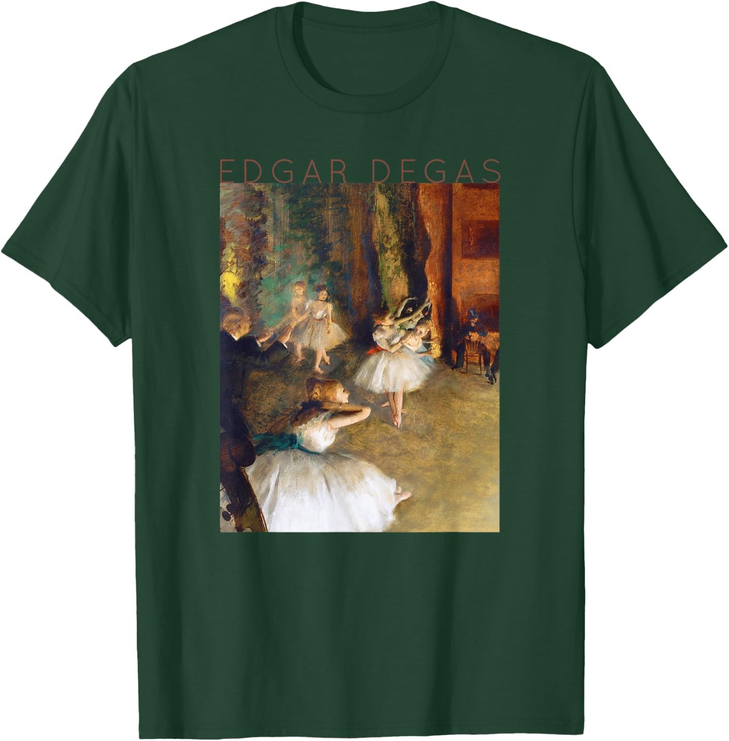 Edgar Degas Dancers #2 for Artists and Ballerinas T-Shirt - T-Shirt | Forest