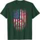 Roller Coaster USA American Flag 4th of July Patriotic Kids Men T-Shirt - T-Shirt | Forest