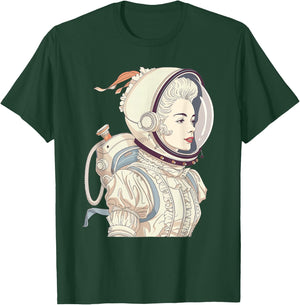 Marie Antoinette As An Astronaut T-Shirt - T-Shirt | Forest