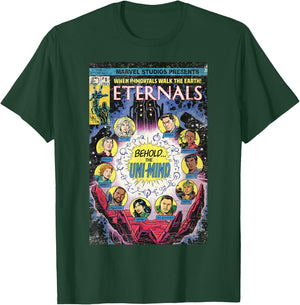 Marvel Eternals Vintage Comic Book Cover T-Shirt - T-Shirt | Forest
