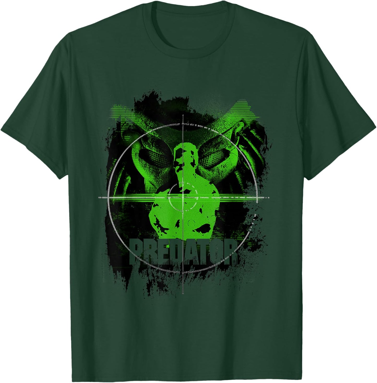 Predator Sniper Scope Dutch 80s T-Shirt - T-Shirt | Forest