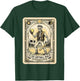 Softball Dad Tarot Card Skeleton Sports Fathers Day Men T-Shirt - T-Shirt | Forest