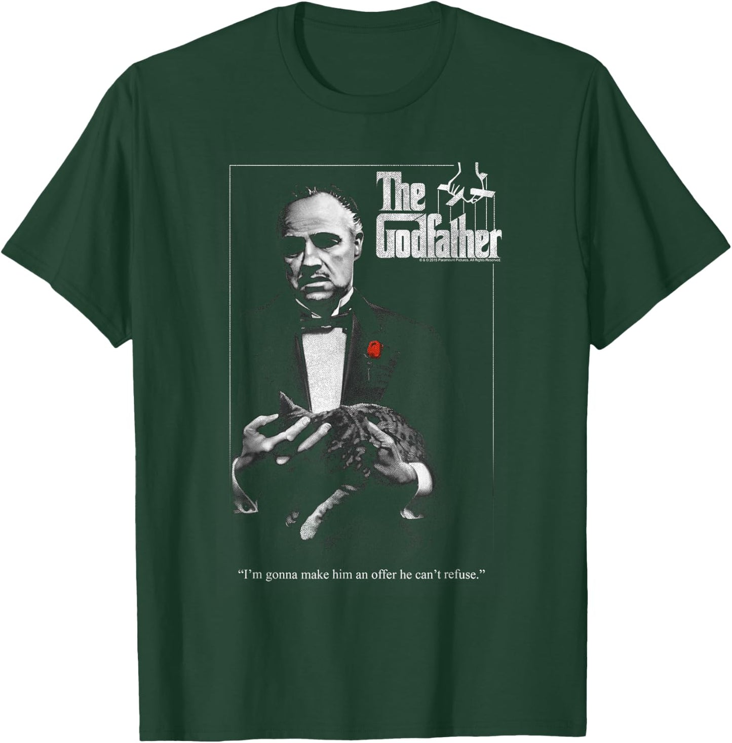 The Godfather Poster T-Shirt - T-Shirt | Forest