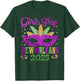 Girls Trip New Orleans 2025 Mardi Gras Mask Beads Matching T-Shirt - T-Shirt | Forest