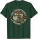 The Chicken Ranch La Grange 1905 Vintage Retro Distressed - Black, Small, Short Sleeve, , Classic Fit, Rayon, Letter Print, Women's, Girls, Casual, All Seasons T-Shirt - T-Shirt | Forest
