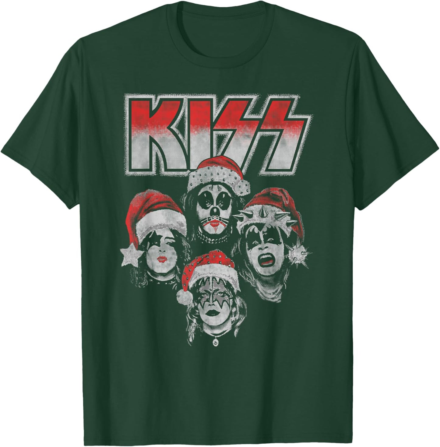 KISS - Detroit Rock Santa T-Shirt - T-Shirt | Forest