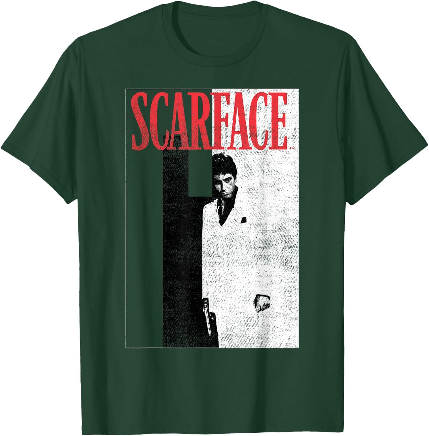 Scarface Distressed Movie Poster Photo T-Shirt - T-Shirt | Forest