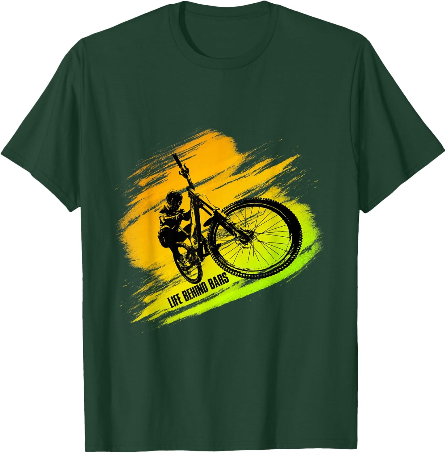 cool Bmx Biking Gift bicycle, biker, track & Racing Love T-Shirt - T-Shirt | Forest