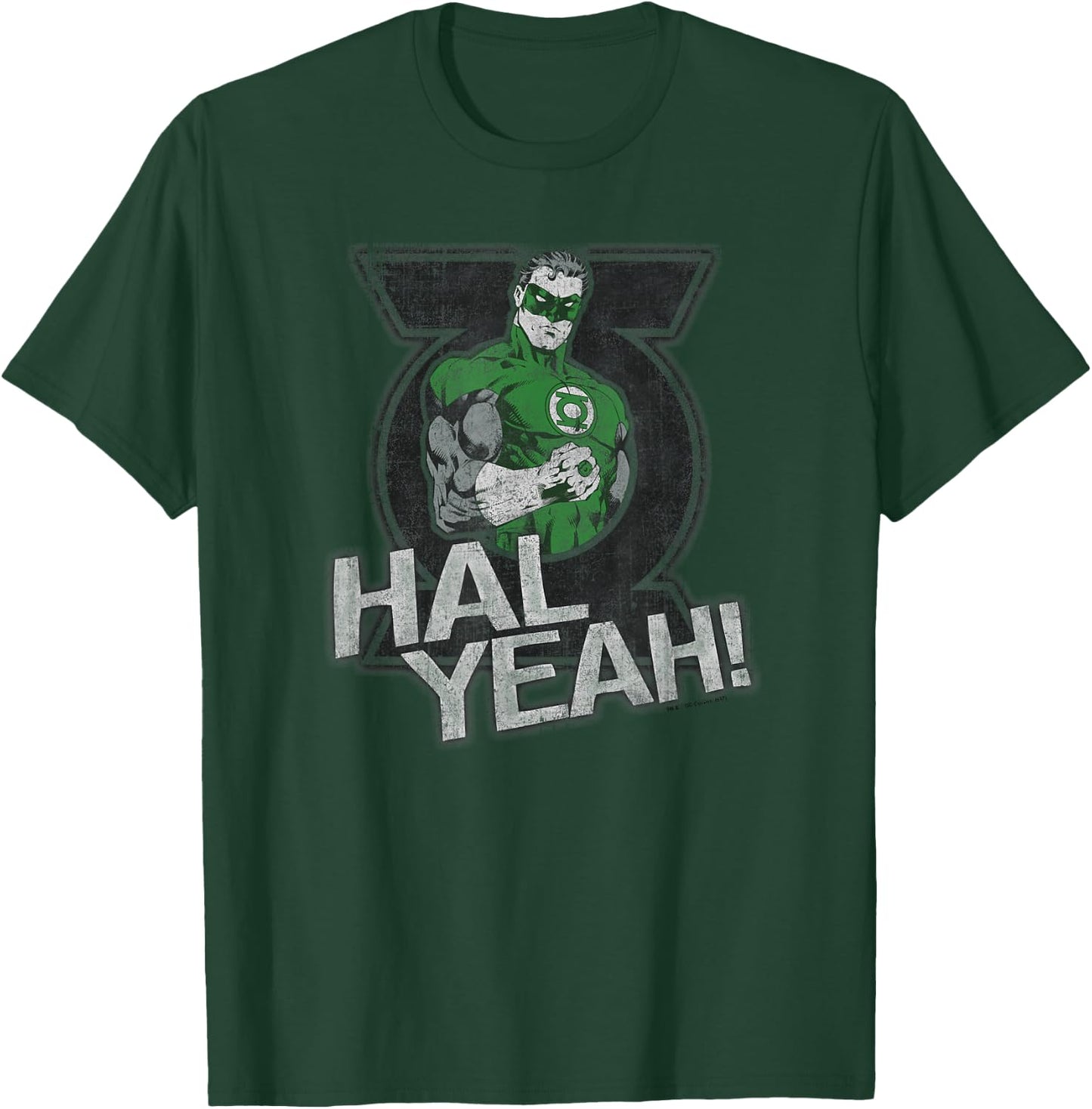 Green Lantern Hal Yeah T-Shirt - T-Shirt | Forest