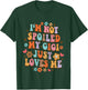 I'm Not Spoiled My Gigi Just Loves Me Funny Baby & Grandma T-Shirt - T-Shirt | Forest