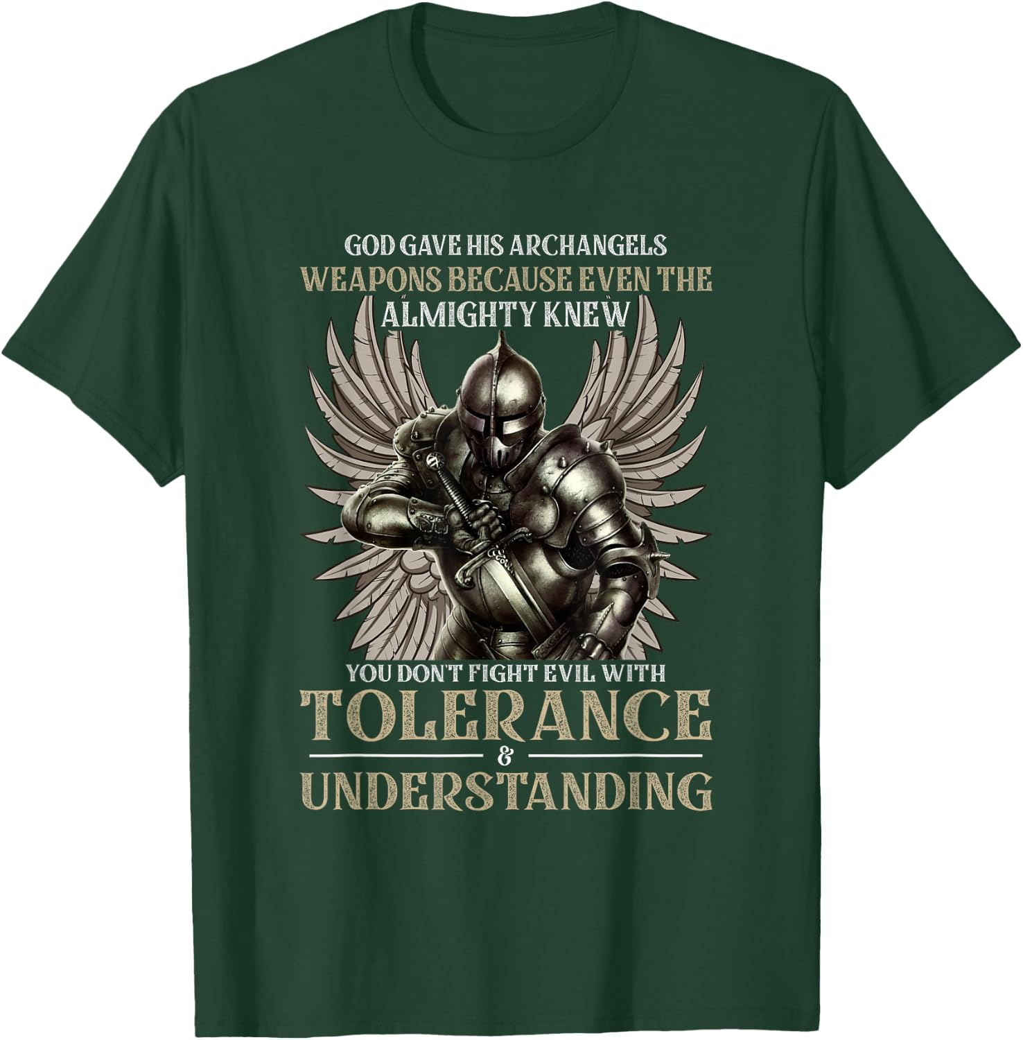 Christian - Tolerance & Understanding - Christian T-Shirt - T-Shirt | Forest