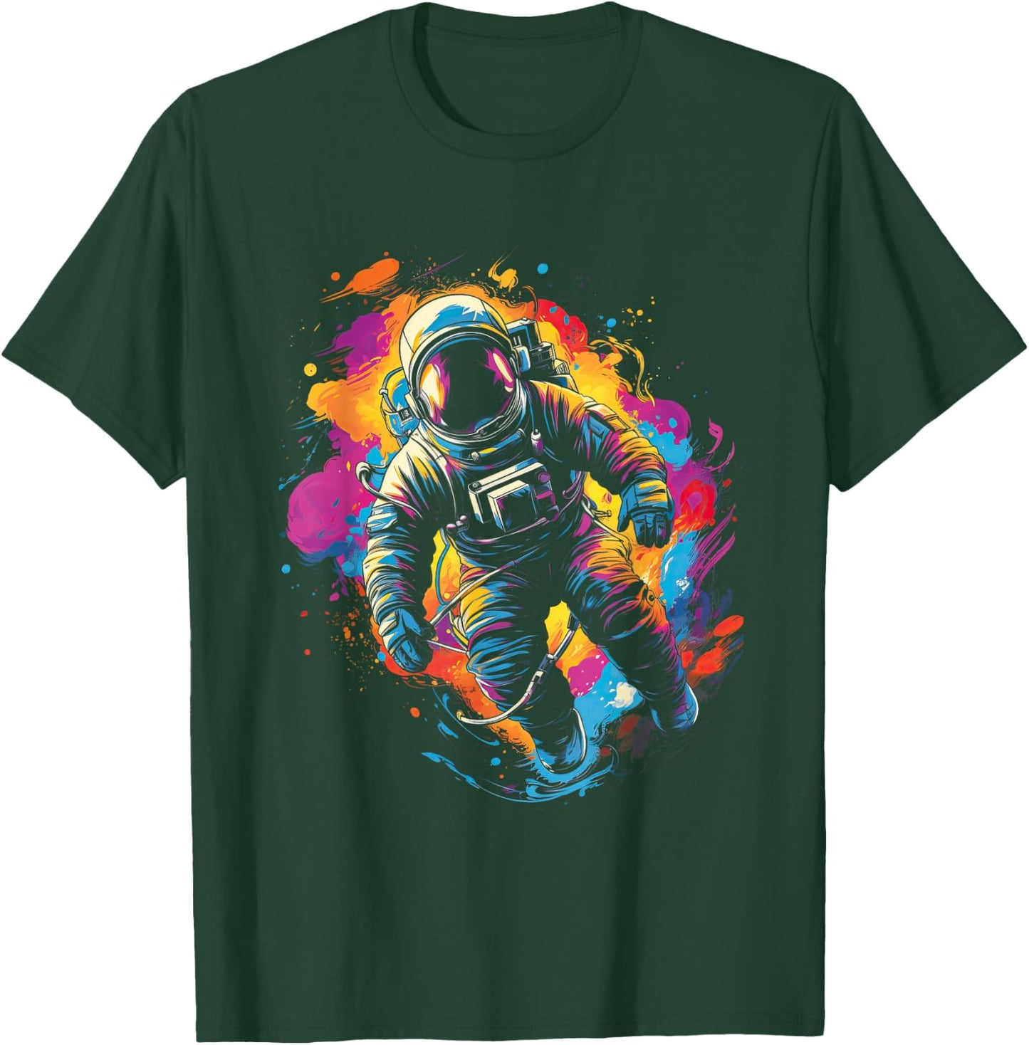 Astronaut Planet Science Moon Solar system T-Shirt - T-Shirt | Forest
