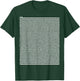Euler's Number 2.178 Mathematical Constant Physics T-Shirt - T-Shirt | Forest
