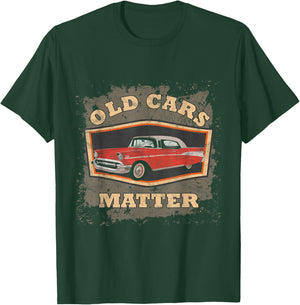 Vintage Car Restoration Restorer Mechanic Detailer T-Shirt - T-Shirt | Forest