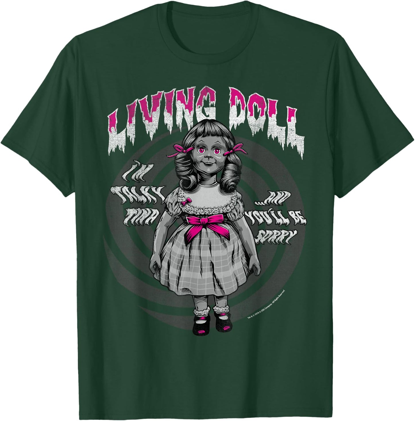 The Twilight Zone Living Doll Talky Tina Creepy T-Shirt - T-Shirt | Forest