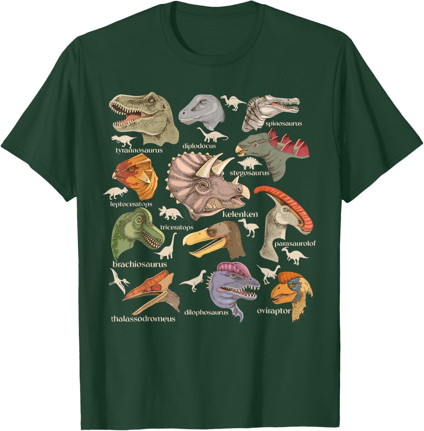Paleontologist Costume Adults Dinosaurs Archaeologists Men T-Shirt - T-Shirt | Forest