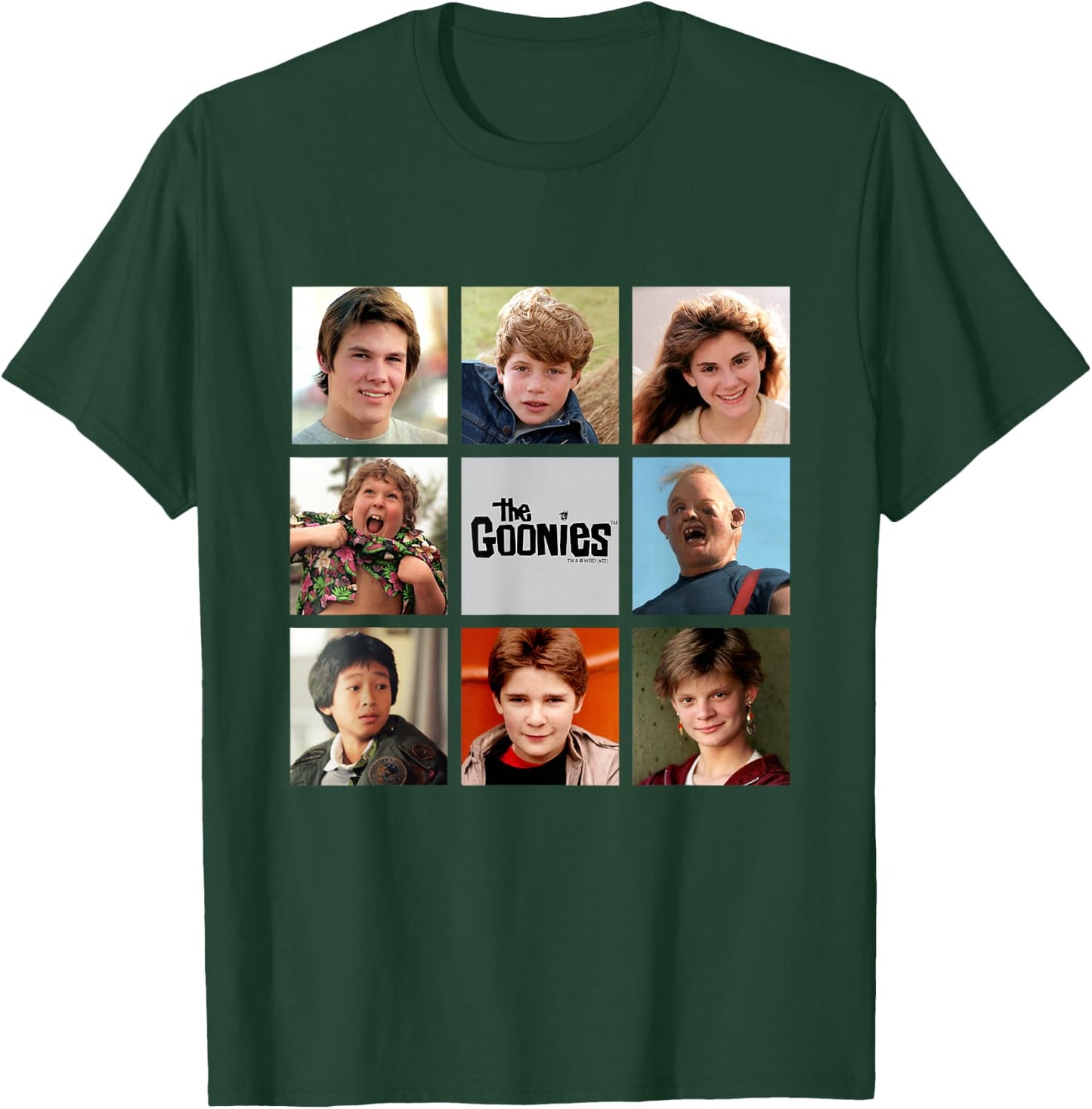 The Goonies The Goonie Bunch Cast Photos Movie T-Shirt - T-Shirt | Forest