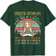 Aries Woman The Soul Of A Witch Vintage Birthday T-Shirt - T-Shirt | Forest