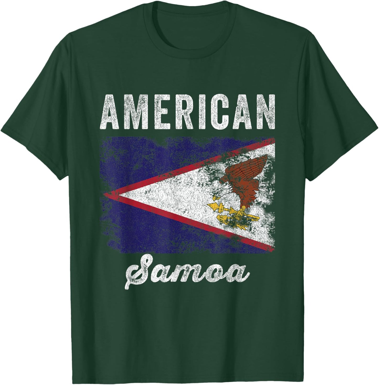 American samoa Flag - Men Women Kids - American samoan Flag T-Shirt - T-Shirt | Forest