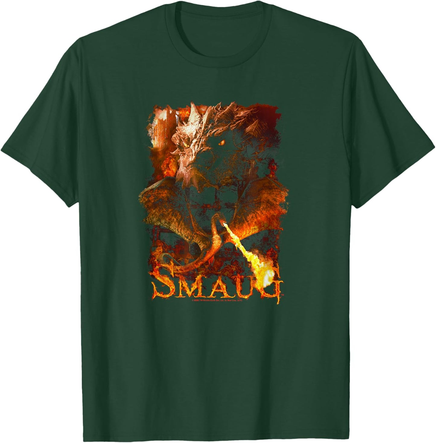 Hobbit Smaug Smolder T-Shirt - T-Shirt | Forest