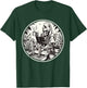 The Reader Tarot Card Funny Book Lover Skeleton Reading Book T-Shirt - T-Shirt | Forest