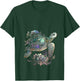 Sea Turtle Beach Lover Ocean Animal Graphic Novelty V-Neck T-Shirt - T-Shirt | Forest
