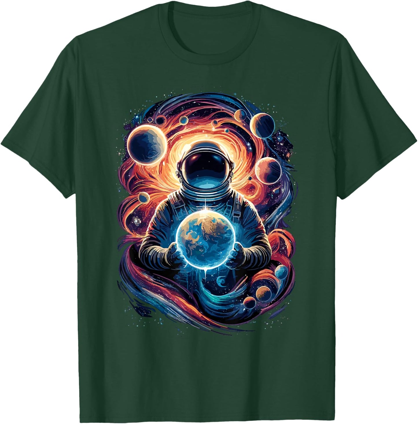 Astronaut Space Science Funny Space T-Shirt - T-Shirt | Forest