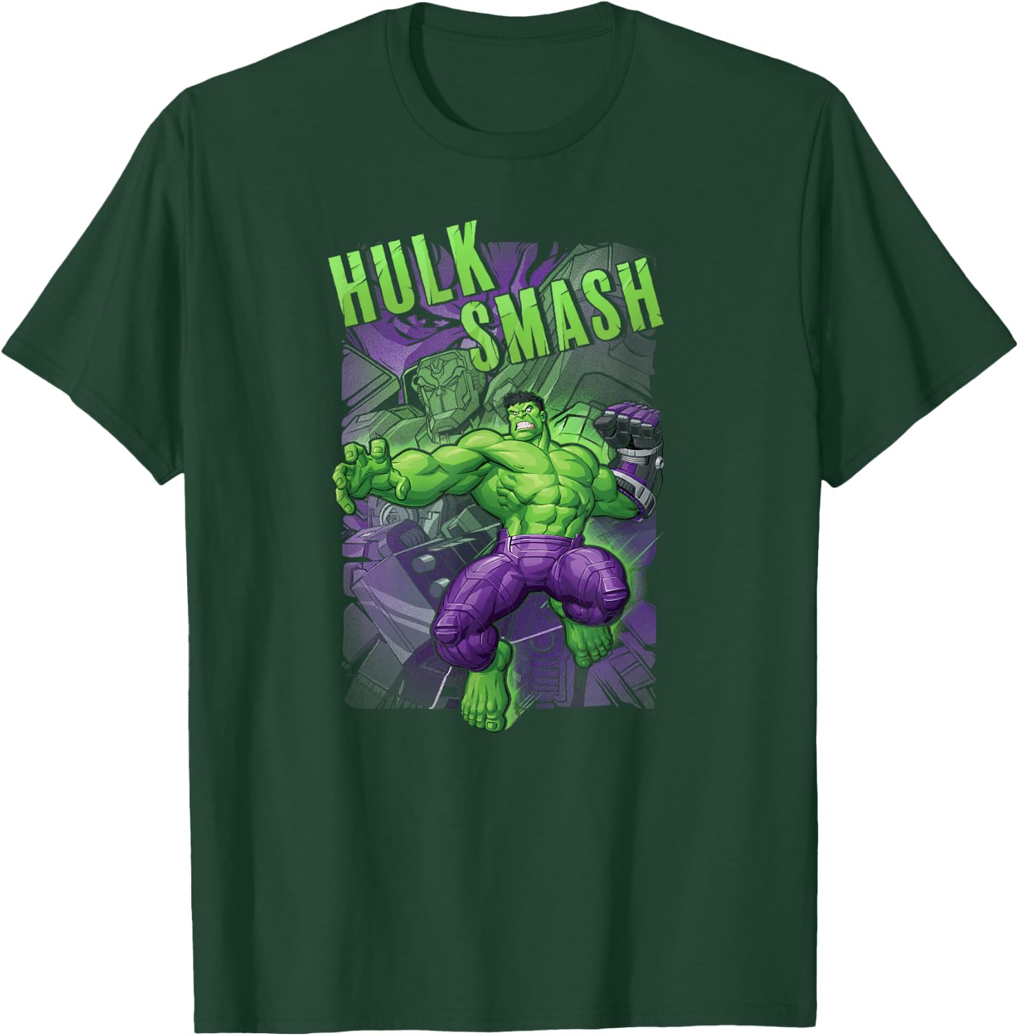 Marvel Avengers Mech Strike Hulk Smash T-Shirt - T-Shirt | Forest
