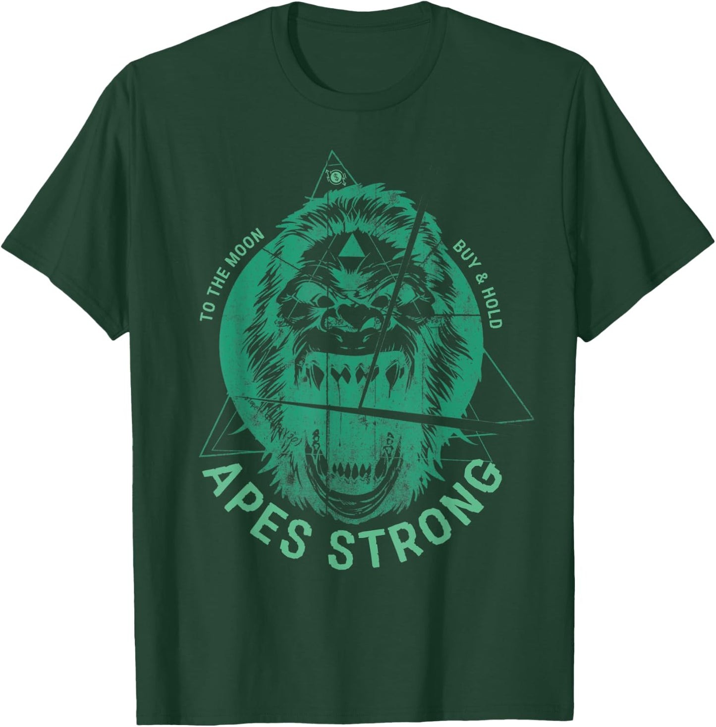 Apes Strong AMC Army Ape Trading Meme T-Shirt - T-Shirt | Forest