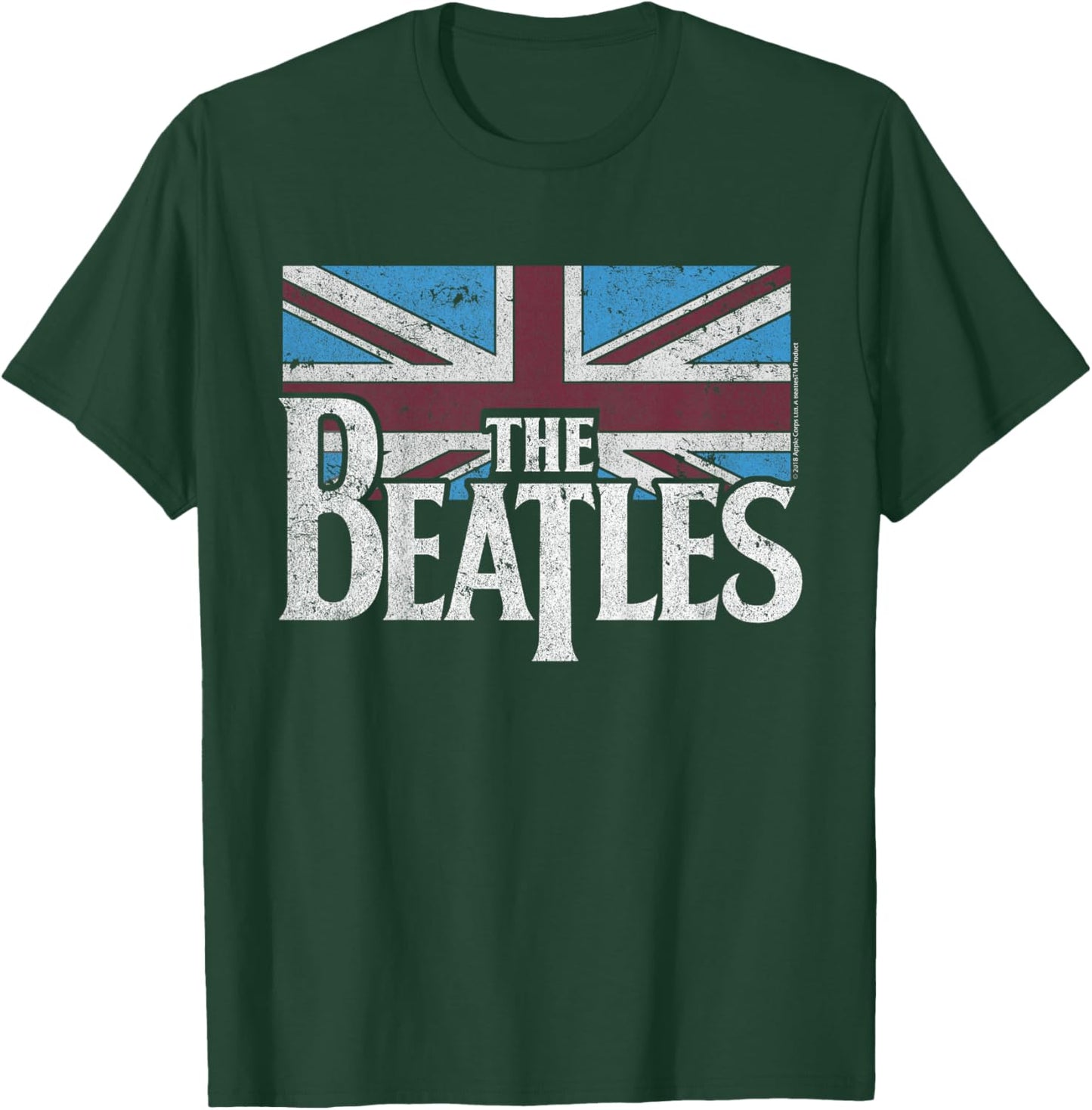 The Beatles - British Flag T-Shirt - T-Shirt | Forest