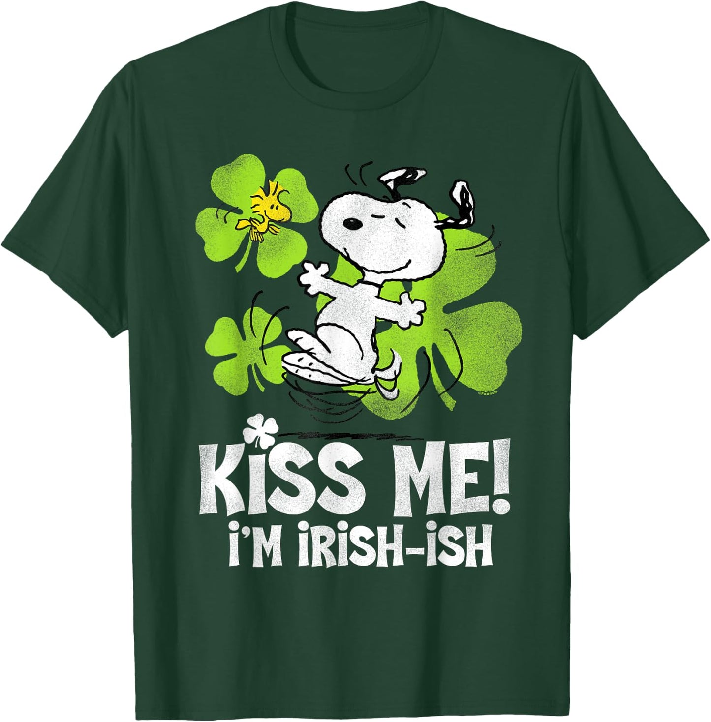 Peanuts Snoopy St. Patrick's Irish-ish T-Shirt - T-Shirt | Forest