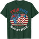 Twinning with My Bestie Patriotic 4th of July Matching T-Shirt - T-Shirt | Forest