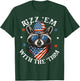 Rizz Em With The Tism Patriotic Raccoon Meme 4th Of July T-Shirt - T-Shirt | Forest
