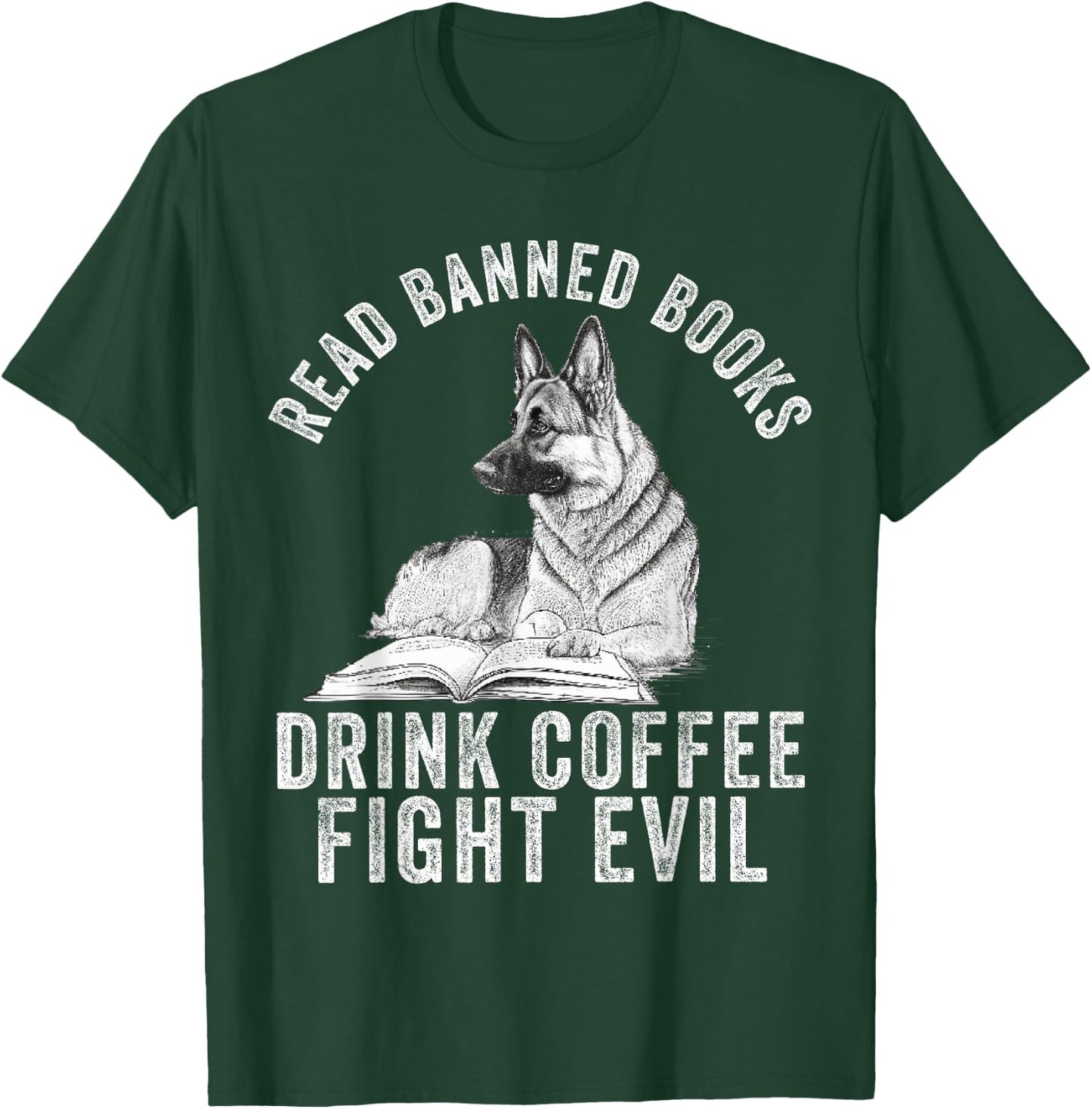I Read Banned Books Lover BookWorm Love Banned Books T-Shirt - T-Shirt | Forest