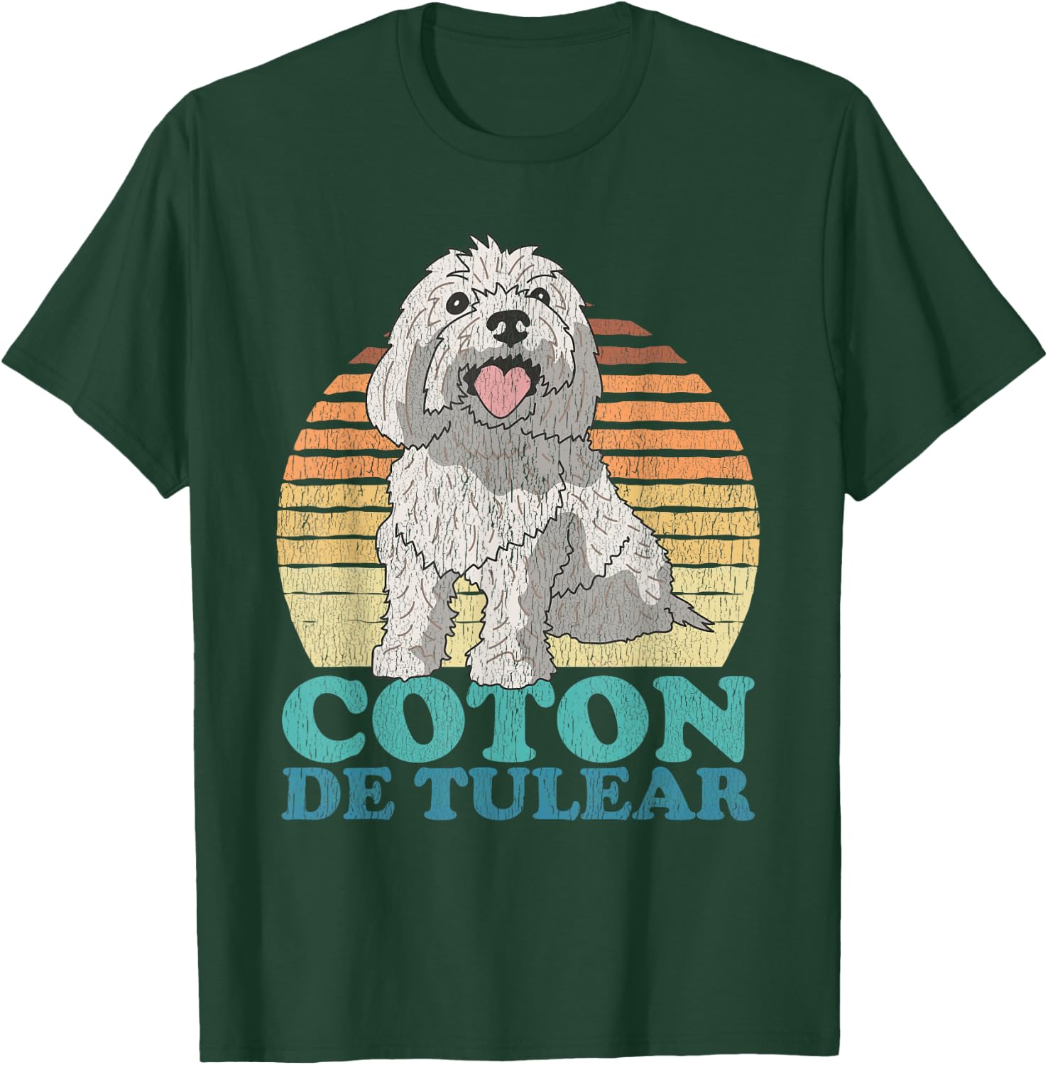 Coton de Tulear | Dog Owner Coton de Tulear T-Shirt - T-Shirt | Forest