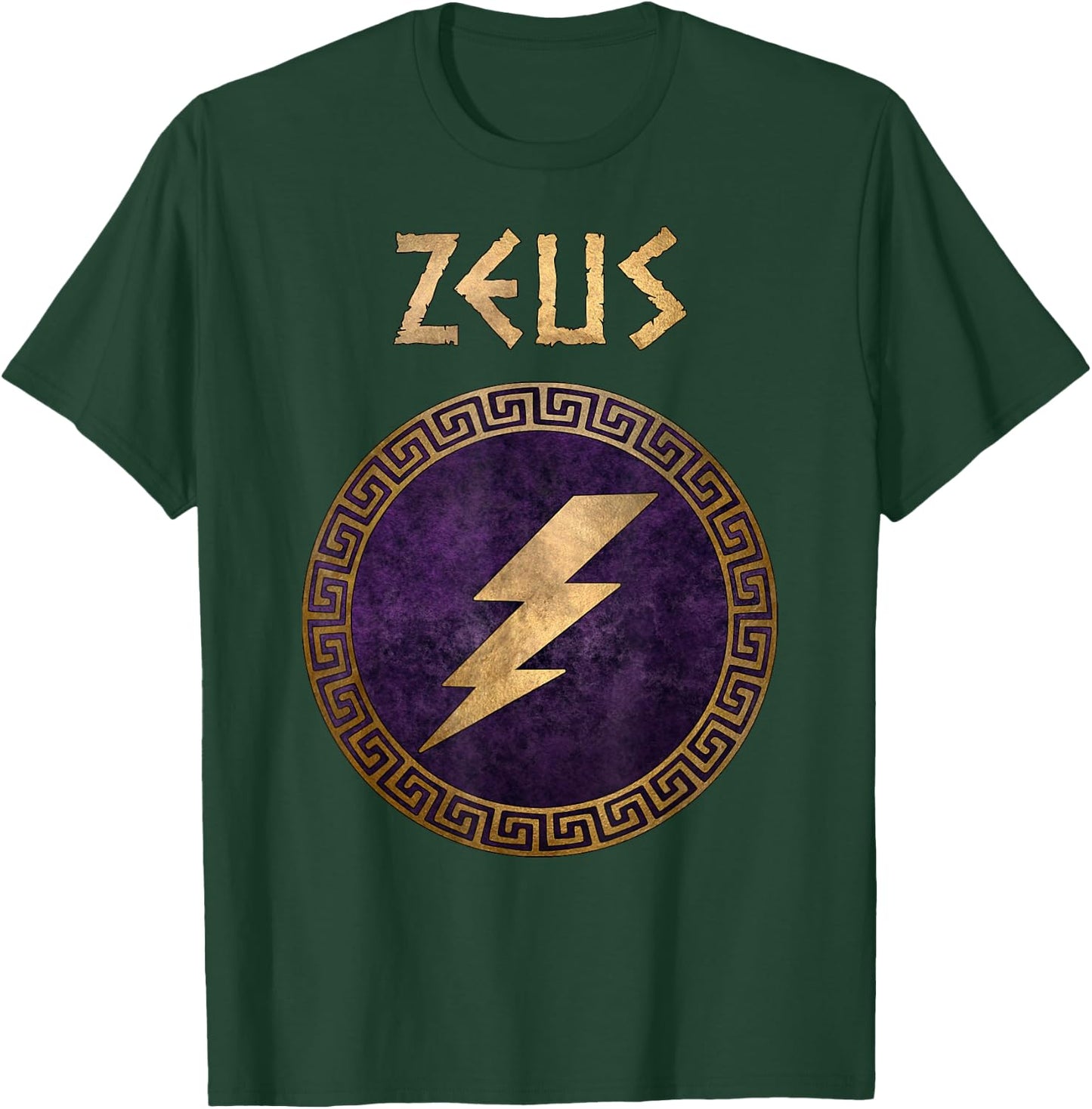 Zeus Ancient Greek God T-Shirt - T-Shirt | Forest