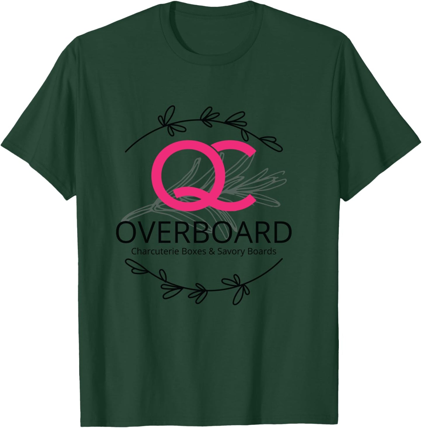 QC Overboard T-Shirt - T-Shirt | Forest