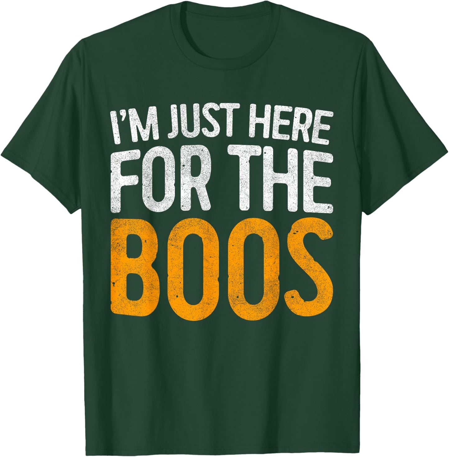 I'm Just Here For The Boos Shirt Men Women Kids Halloween T-Shirt - T-Shirt | Forest