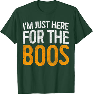 I'm Just Here For The Boos Shirt Men Women Kids Halloween T-Shirt - T-Shirt | Forest