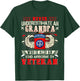 Never Undertimate An Grandpa 82nd Airborne Paratrooper T-Shirt - T-Shirt | Forest