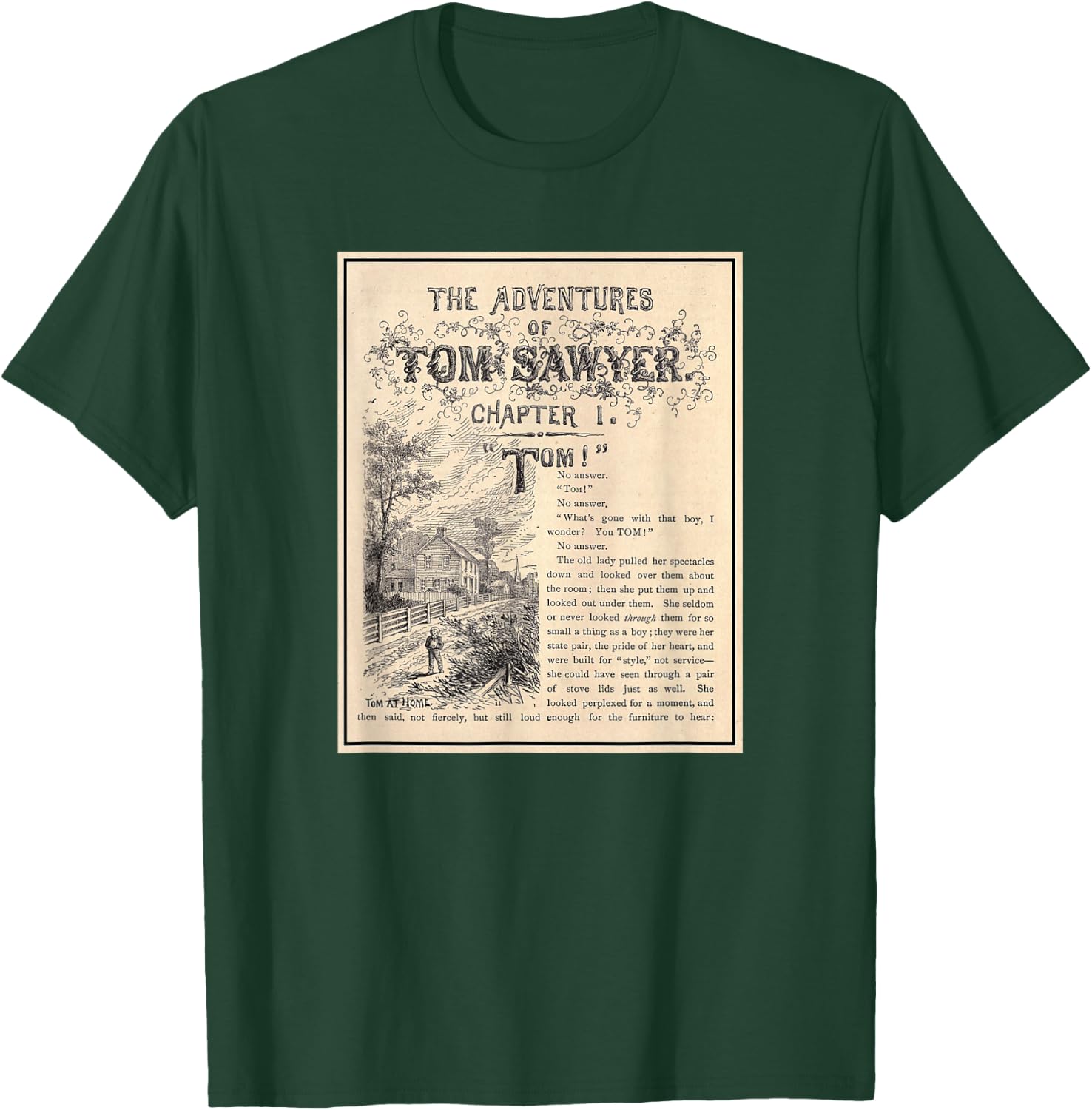 Tom Sawyer Adventures (1876) T-Shirt - T-Shirt | Forest