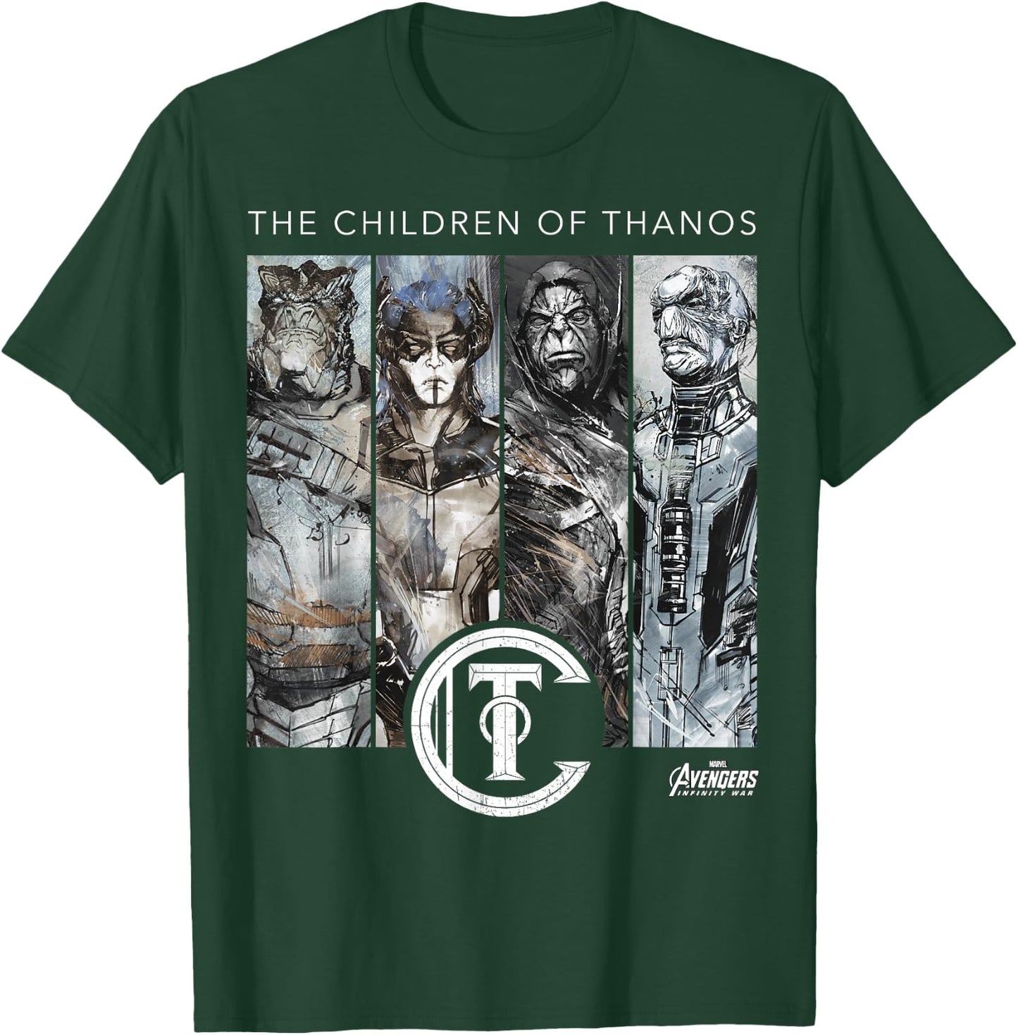 Marvel Infinity War Children of Thanos Graphic T-Shirt - T-Shirt | Forest
