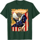Rooster Shirt US Flag Cock Fight T-Shirt - T-Shirt | Forest