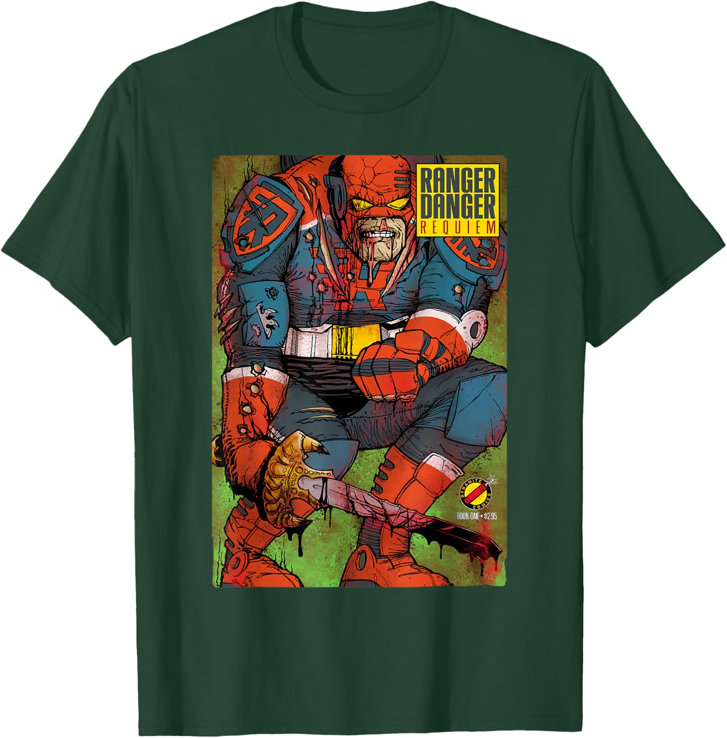 Kevin Smith Jay & Silent Bob Reboot Ranger Danger Requiem T-Shirt - T-Shirt | Forest