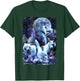 Howling Wolves Winter Forest Animals Wolf T-Shirt - T-Shirt | Forest
