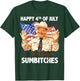 Happy 4th of July to All You Sumbitches T-Shirt - T-Shirt | Forest