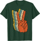 Retro Peace Vintage 60's 70's Hippie Gift T-Shirt - T-Shirt | Forest
